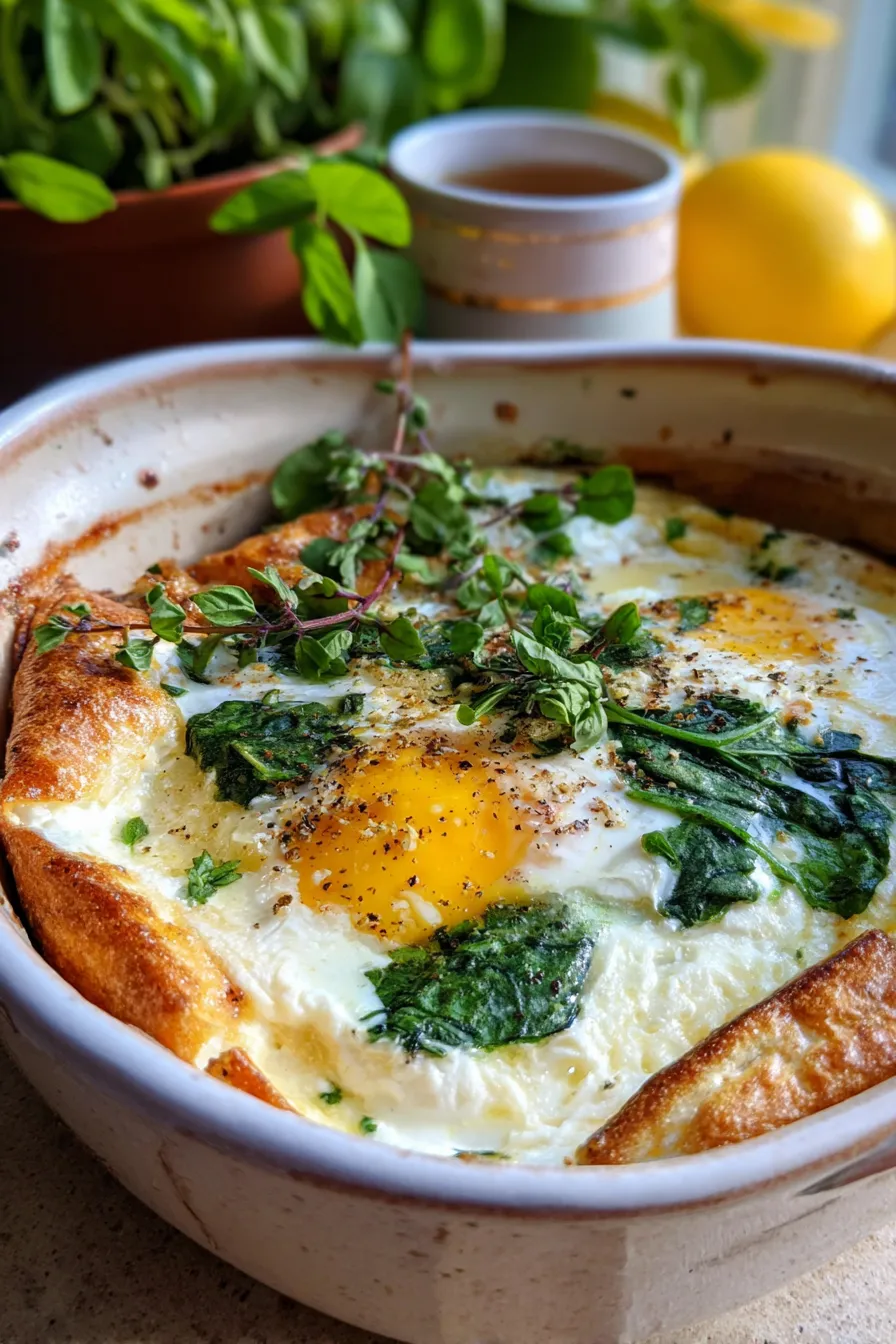 Zesty Lemon Ricotta Egg Bake | High Protein Breakfast-ingredients-fresh