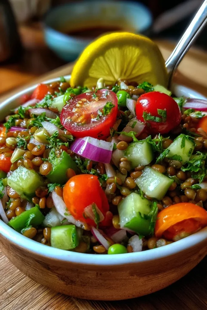 Nutrition-Packed Sprouted Moong Salad
