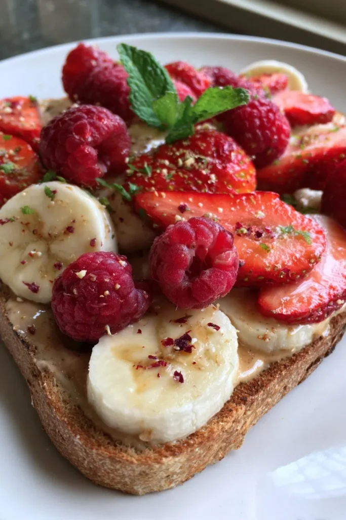 Spring Peanut Butter Banana Toast | Breakfast Casserole